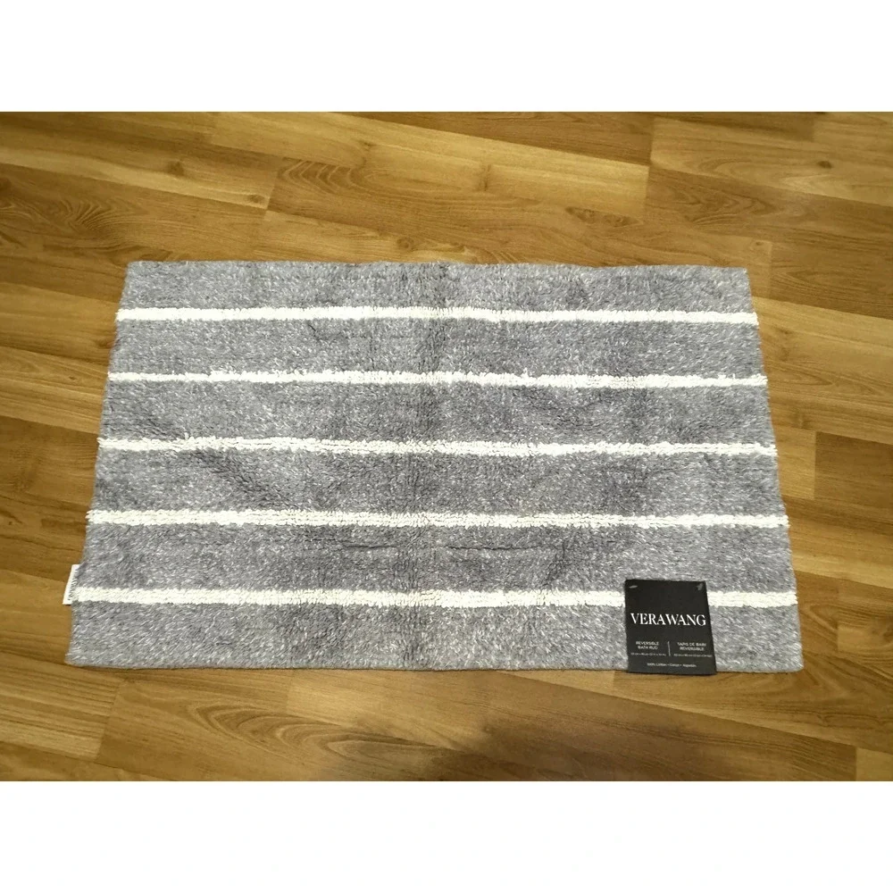 Vera Wang Luxury Plush Reversible Bath Bathroom Rug 21